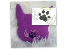 Stickdatei - Pfoten Flügel